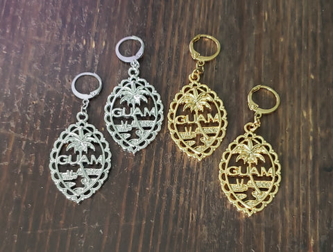 Guam Seal Classic Earrings