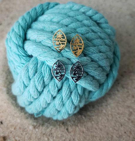 Guam Seal Earring Studs