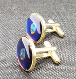 Guam Seal Cufflinks Set