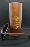 Guam Seal Bamboo SUNGLASSES & CASE