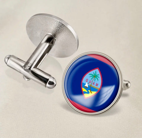 Guam Seal Cufflinks Set